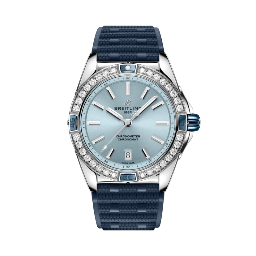 Super Chronomat超級機械計時自動機械腕錶38 藍 | V-DIAL-COLOR-5714 dial, A17356531C1S1