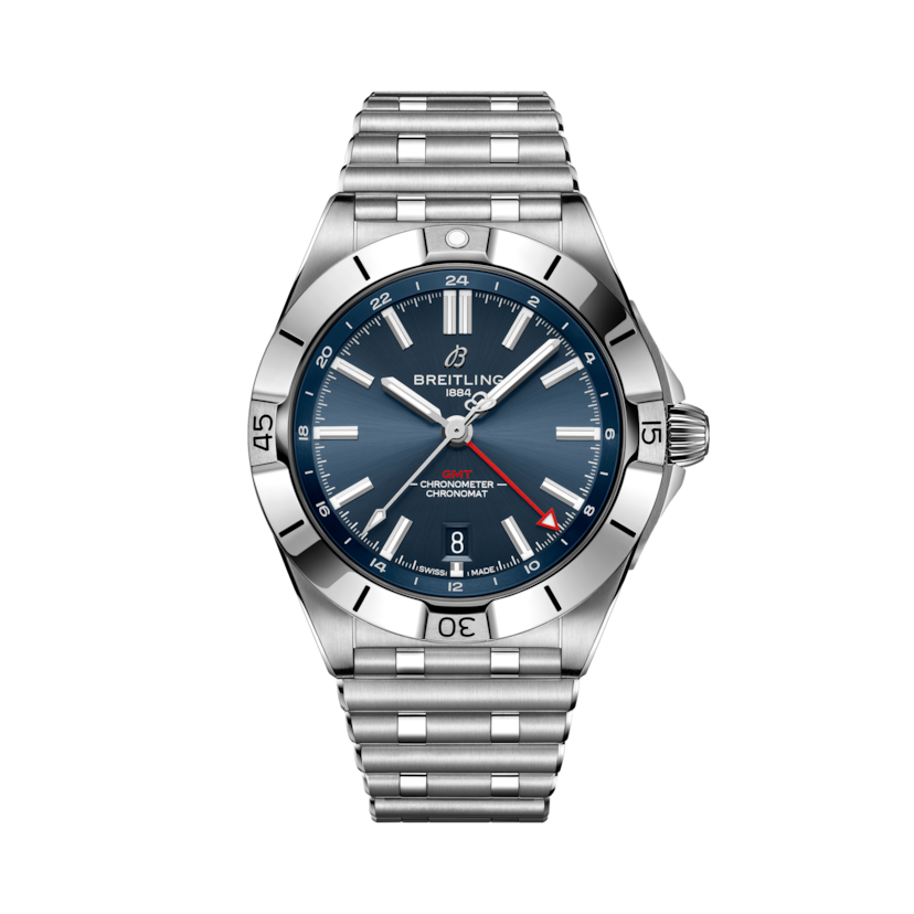Chronomat Automatic GMT 40機械計時自動腕錶 藍 | V-DIAL-COLOR-5714 dial, A32398101C1A1