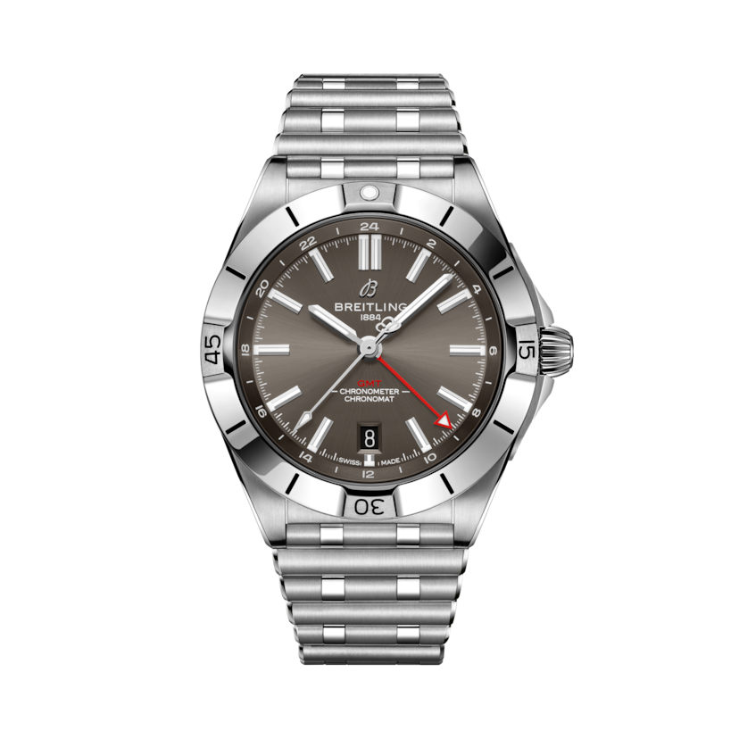 Chronomat Automatic GMT 40機械計時自動腕錶 煙灰 | V-DIAL-COLOR-5664 dial, A32398101M1A1