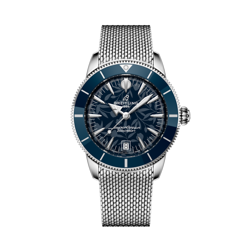 Superocean Heritage B31 Automatic 40超級海洋文化自動腕錶凱利·史萊特 藍 | V-DIAL-COLOR-5714 dial, AB31101A1C1A1