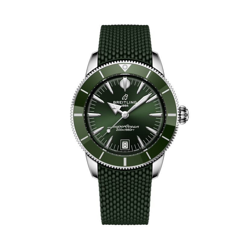 Superocean Heritage B31 Automatic 40超級海洋文化自動腕錶 綠色 | V-DIAL-COLOR-5765 dial, AB3110361L1S1
