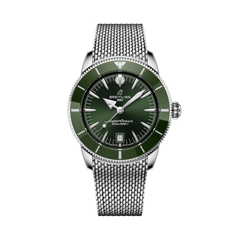 Superocean Heritage B31 Automatic 42超級海洋文化自動腕錶 綠色 | V-DIAL-COLOR-5765 dial, AB3111361L1A1