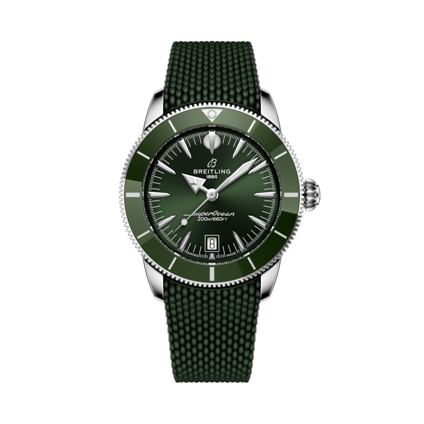 Superocean Heritage B31 Automatic 42超級海洋文化自動腕錶 綠色 | V-DIAL-COLOR-5765 dial, AB3111361L1S1
