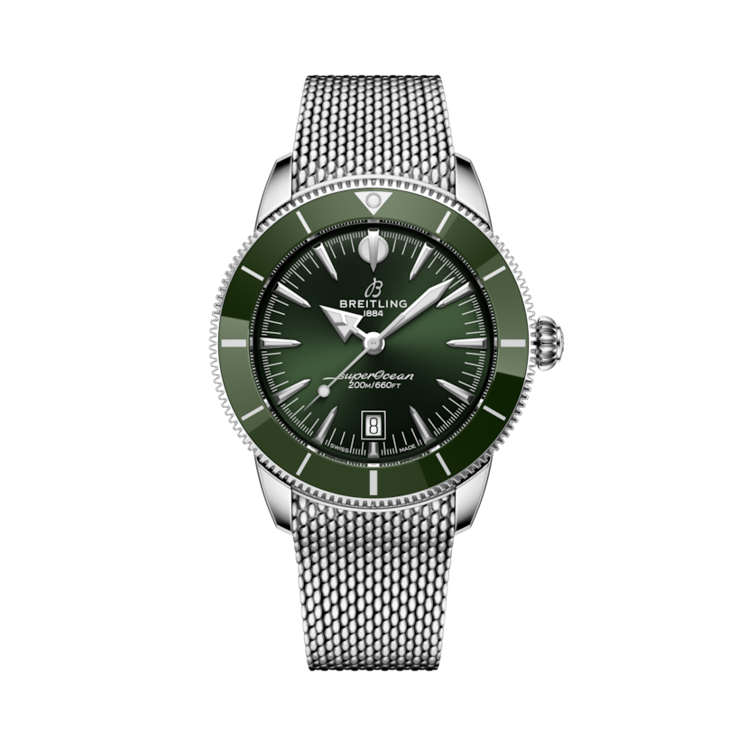  Superocean Heritage B31 Automatic 44超級海洋文化自動腕錶 綠色 | V-DIAL-COLOR-5765 dial, AB3112361L1A1