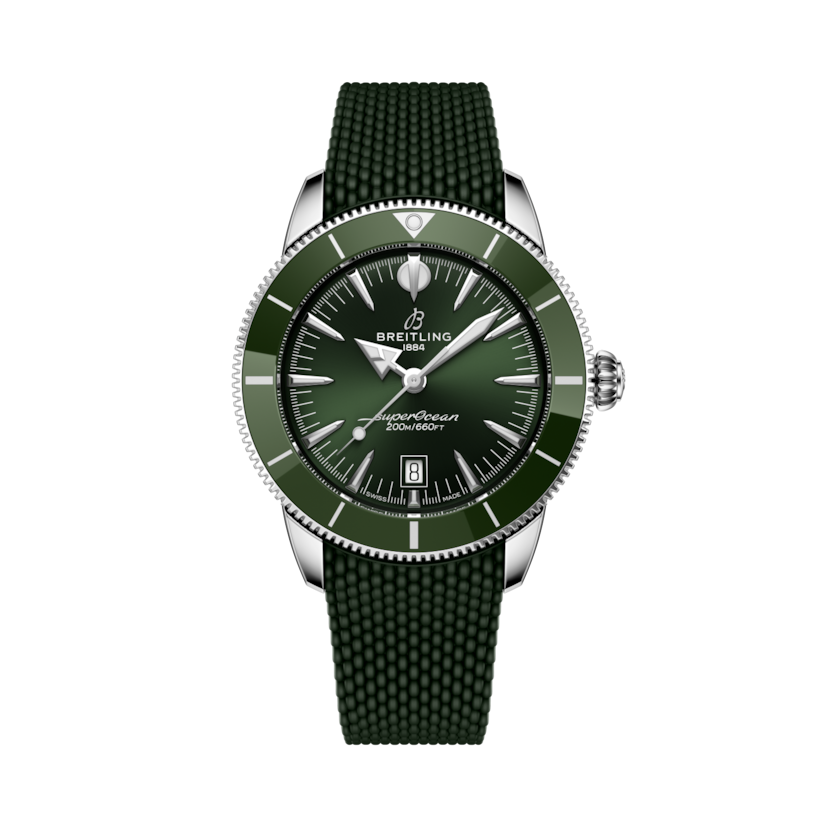  Superocean Heritage B31 Automatic 44超級海洋文化自動腕錶 綠色 | V-DIAL-COLOR-5765 dial, AB3112361L1S1