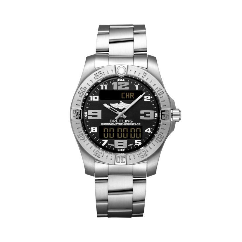 Aerospace EVO航天多功能進化計時腕錶 黑色 | V-DIAL-COLOR-5686 dial, E79363101B1E1