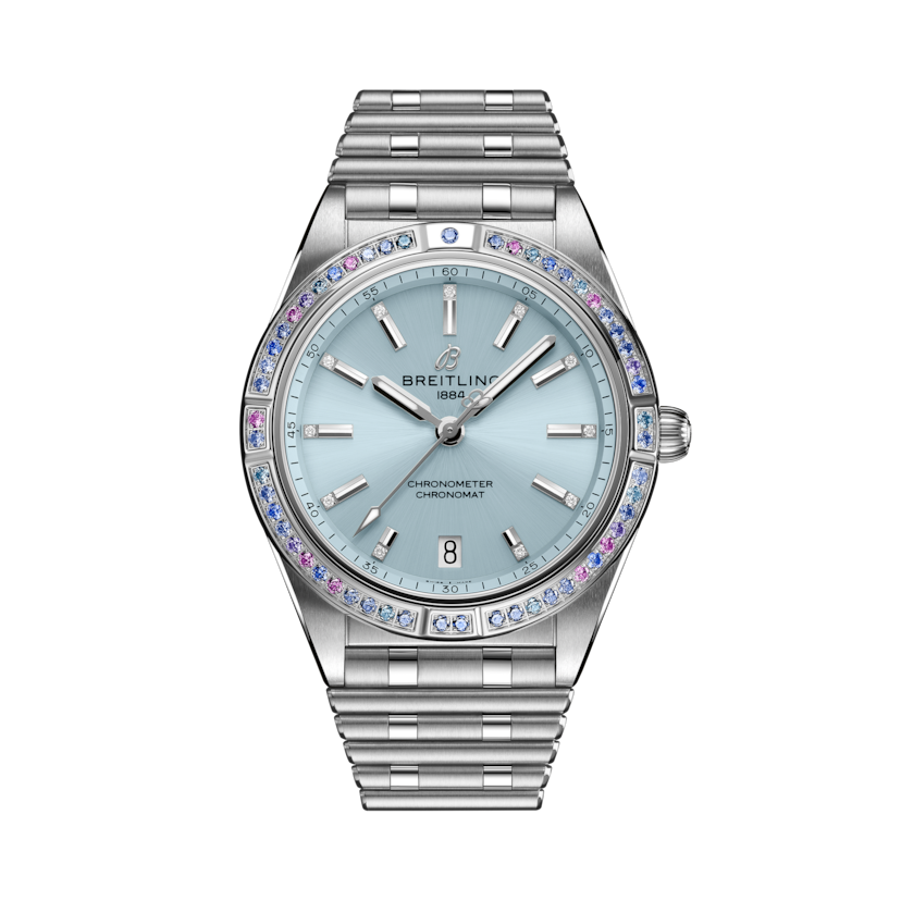 Chronomat Automatic 36 South Sea機械計時自動腕錶「南海」 冰藍 | V-DIAL-COLOR-1111 dial, G10380611C1G1