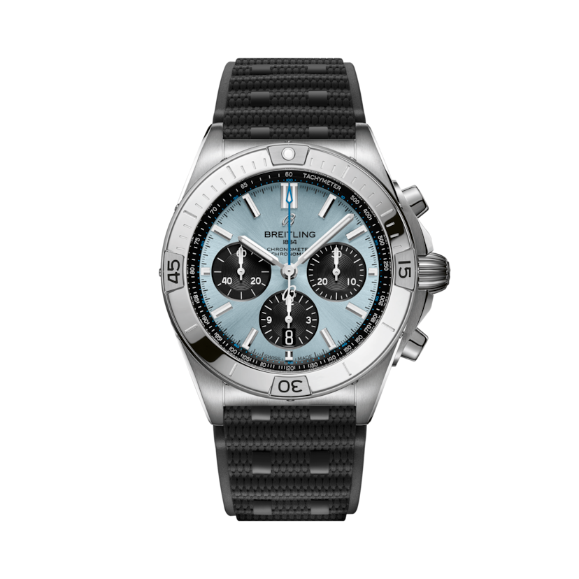 Chronomat B01 42機械計時腕錶 冰藍 | V-DIAL-COLOR-1111 dial, PB0134101C1S2
