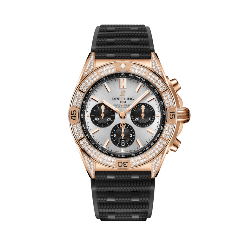 Chronomat B01 42機械計時腕錶 奶油色 | V-DIAL-COLOR-5842 dial, RB0134721G1S2