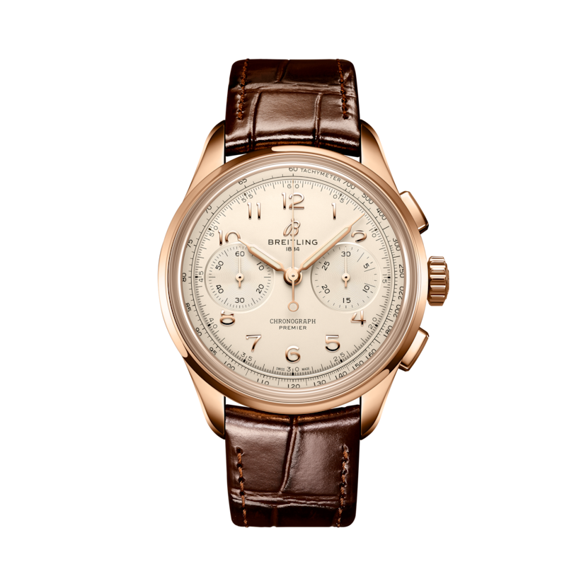 Premier B09 Chronograph 40計時腕錶 奶油色 | V-DIAL-COLOR-5842 dial, RB0930371G1P1
