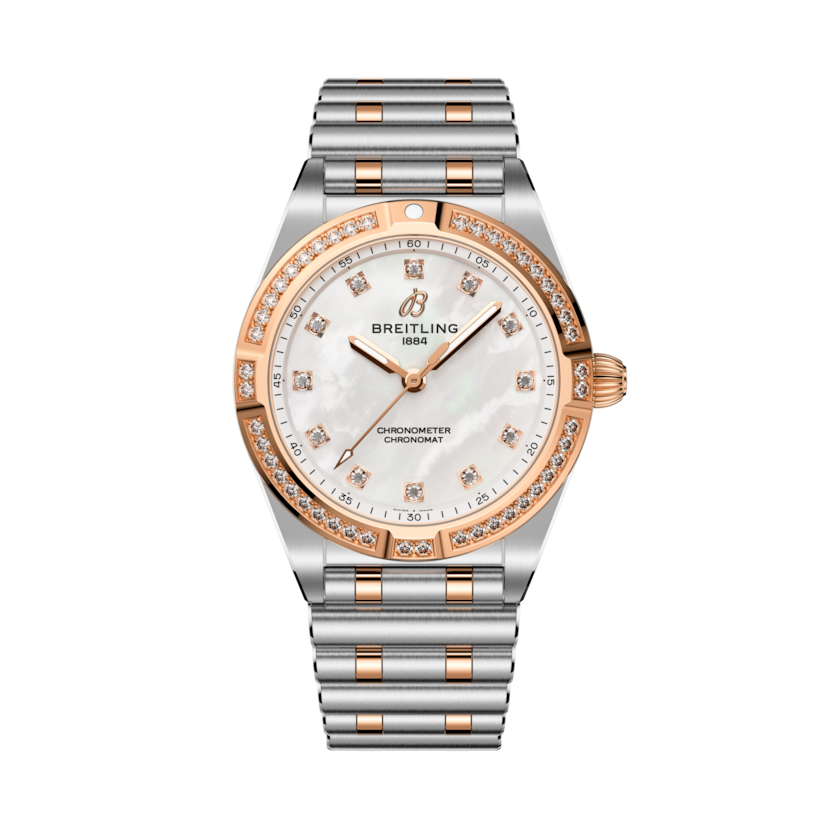 Chronomat 28機械計時腕錶 珍珠貝母 | V-DIAL-COLOR-5791 dial, U72310531A1U1