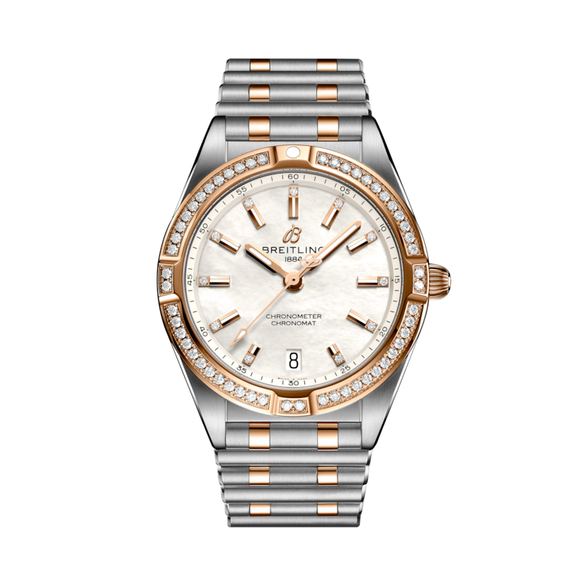 Chronomat 32機械計時腕錶 珍珠貝母 | V-DIAL-COLOR-5791 dial, U77310591A2U1