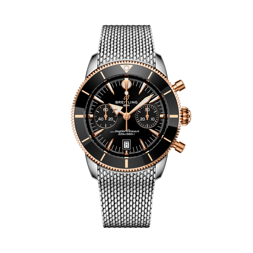 Superocean Heritage B01 Chronograph 42超級海洋文化計時腕錶 黑色 | V-DIAL-COLOR-5686 dial, UB0156H11B1A1